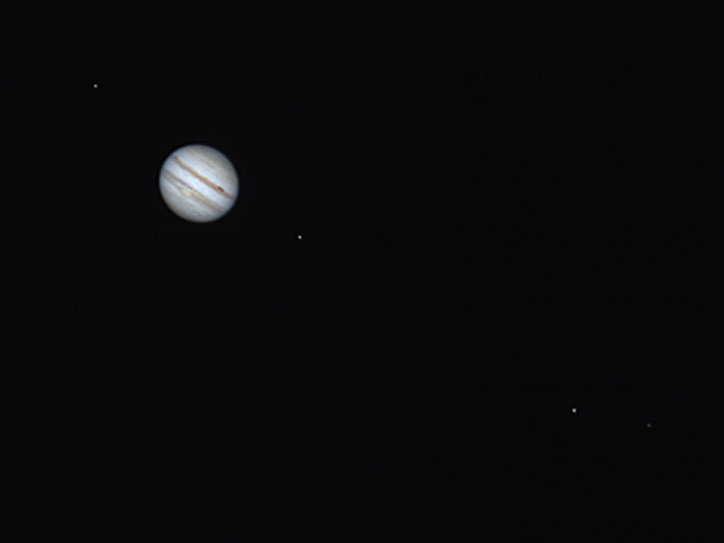 2011-10-12 00:33:48 - Jupiter, Europa, Io, Ganymede and Callisto