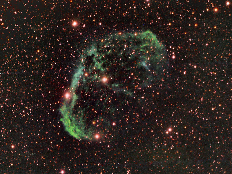 Crescent Nebula - Combined SXVR-H18 Data