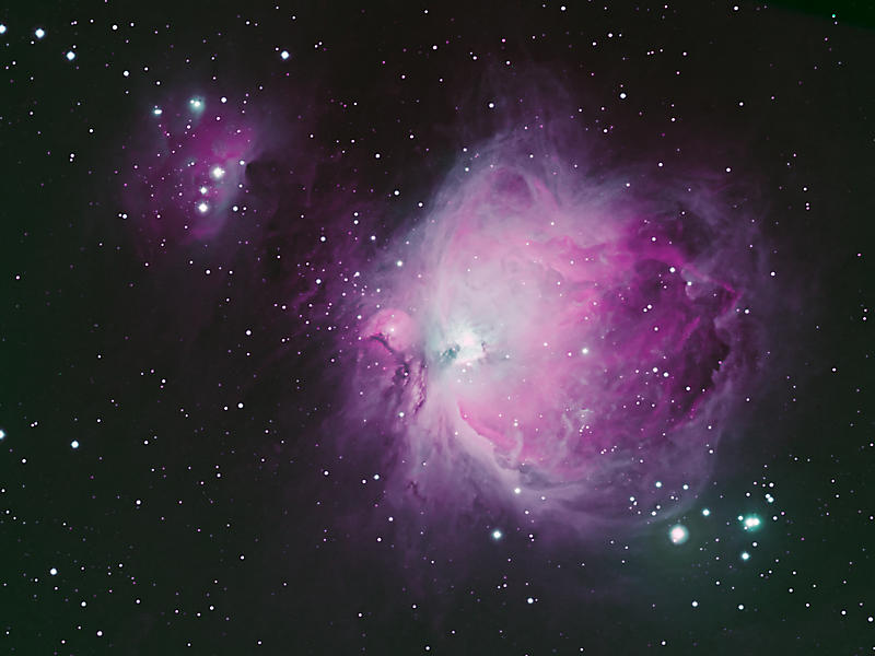 2010-12-24 - Great Orion Nebula and Running Man Nebula - Process1