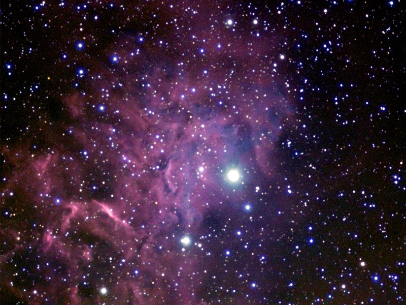 2009-01-18 - IC405 - Flaming Star Nebula