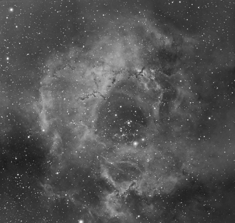 2010-03-01 - Rosette Nebula - Ha Only