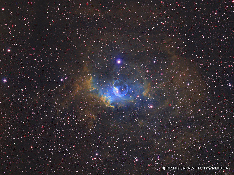 2016-08-15 - Bubble Nebula - 15.5 hours!