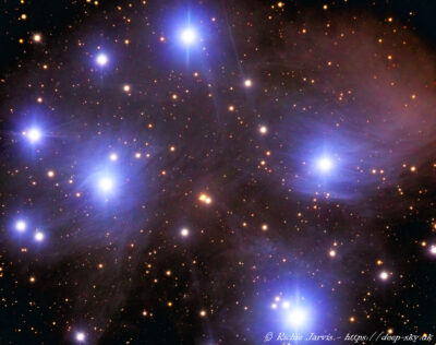 January 2022 – The Pleiades ClusterAn Open Reflection Cluster in Taurus