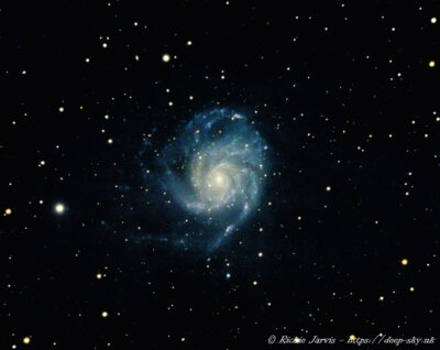 March 2022 – The Pinwheel GalaxyMessier 101 in the Constellation of Ursa Major