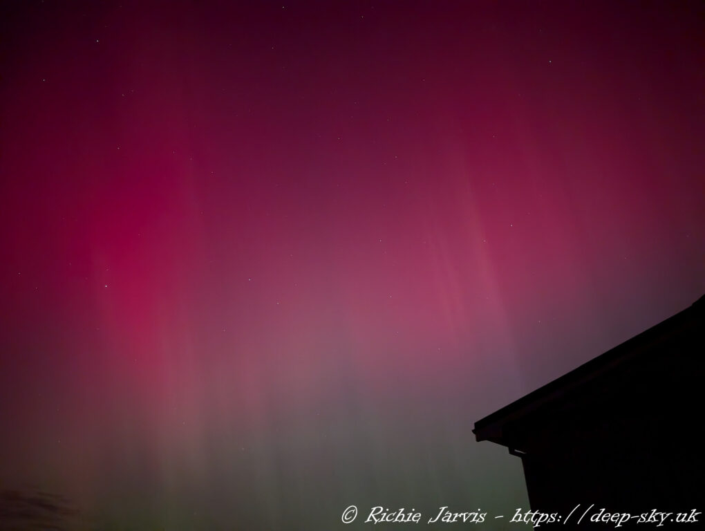 October 2024 – Aurora Over WestfieldRare Aurora over the South of the UK