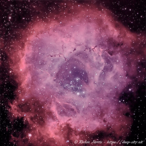March 2011 – The Rosette NebulaNGC2237 in the constellation of Monoceros