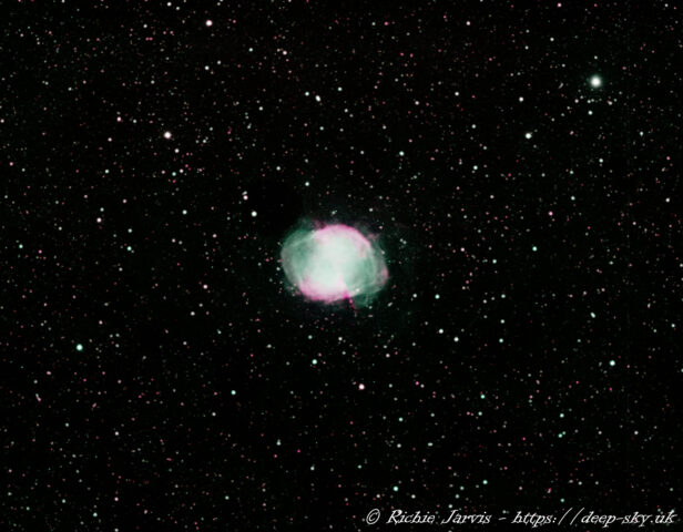 August 2025 – The Dumbell Nebula